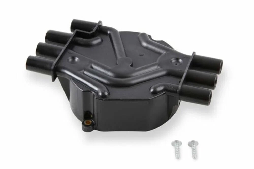 Distributor Cap - Chevy _ GMC Vortec - V6 - Socket Style - Crab - Black - 120142